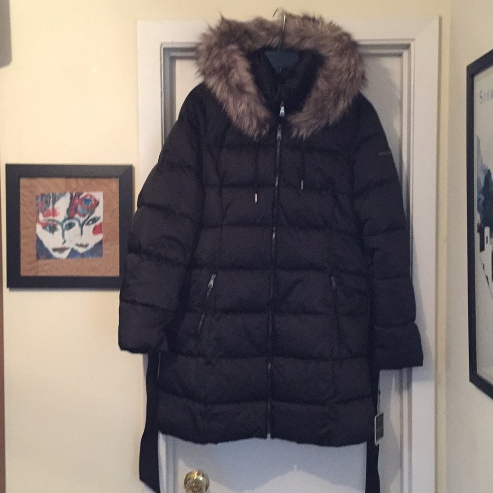 Laundry by Shelli Segal XL Black Puffer